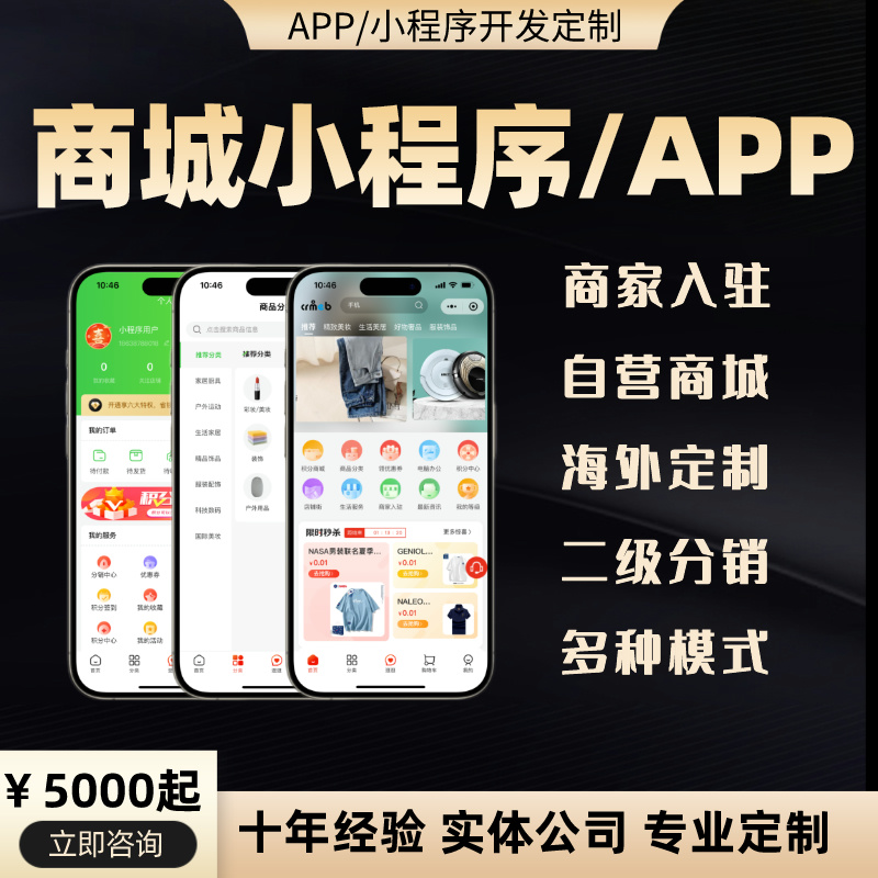 商城小程序app開發(fā)定制軟件